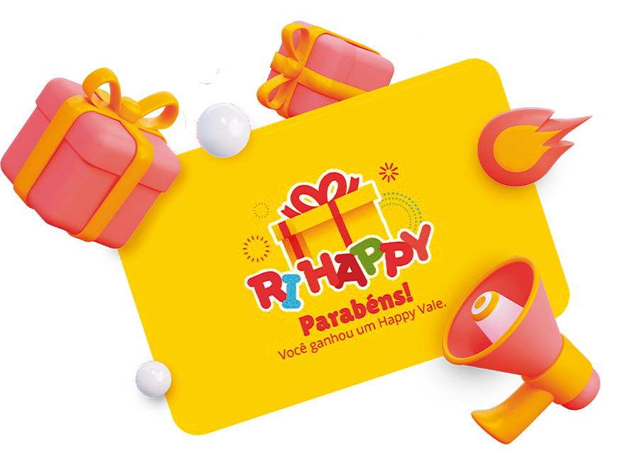 Cartão presente da RiHappy